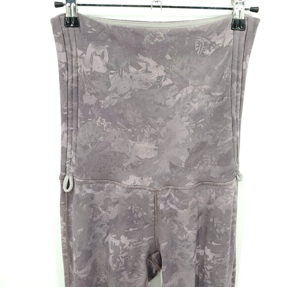 Lululemon Hug your Core Super High-Rise Tight 28" Sz M/8 Rejuvenate Dark Chrome - Picture 6 of 16